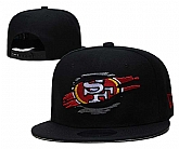 San Francisco 49ers Team Logo Adjustable Hat YD (9),baseball caps,new era cap wholesale,wholesale hats